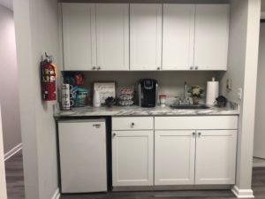 Client Coffee and Snack Area